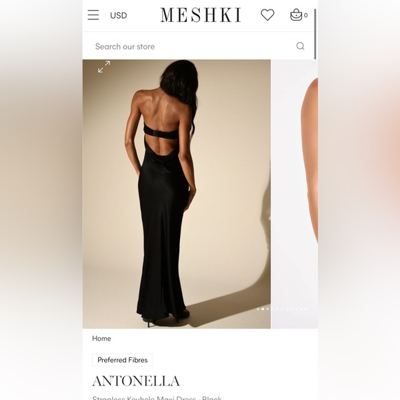 Never worn, XS, Meshki, bought for a wedding but ended up not wearing - Picture 5 of 9